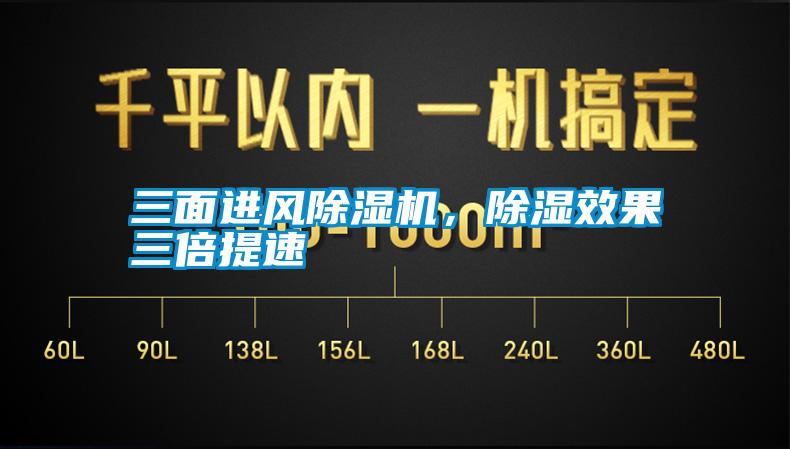 三面進風(fēng)除濕機，除濕效果三倍提速