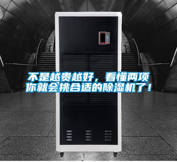 不是越貴越好，看懂兩項(xiàng)你就會(huì)挑合適的除濕機(jī)了！