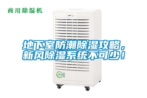 地下室防潮除濕攻略，新風(fēng)除濕系統(tǒng)不可少！