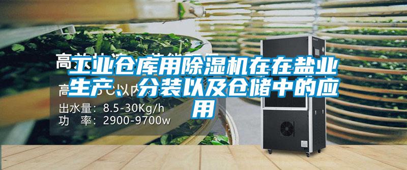 工業(yè)倉庫用除濕機在在鹽業(yè)生產(chǎn)、分裝以及倉儲中的應用