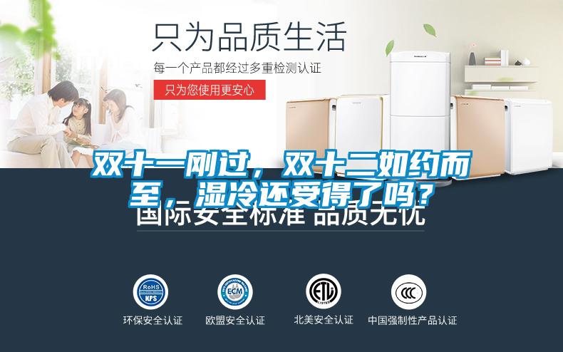 雙十一剛過，雙十二如約而至，濕冷還受得了嗎？