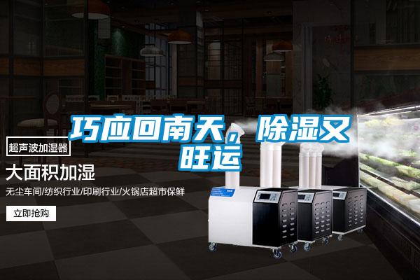 巧應(yīng)回南天，除濕又旺運