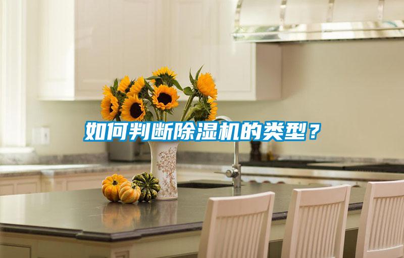 如何判斷除濕機的類型？