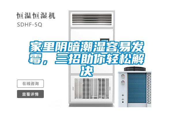 家里陰暗潮濕容易發(fā)霉，三招助你輕松解決