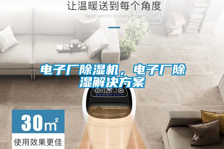 電子廠除濕機(jī)，電子廠除濕解決方案