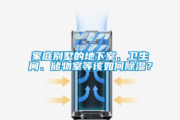家庭別墅的地下室、衛(wèi)生間、儲物室等該如何除濕？