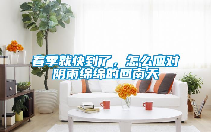 春季就快到了，怎么應(yīng)對陰雨綿綿的回南天