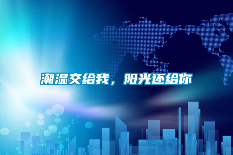 潮濕交給我，陽(yáng)光還給你