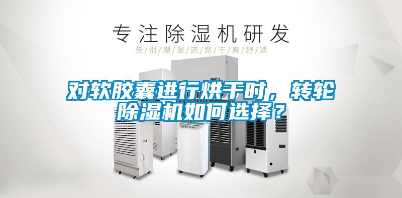 對軟膠囊進(jìn)行烘干時，轉(zhuǎn)輪除濕機(jī)如何選擇？