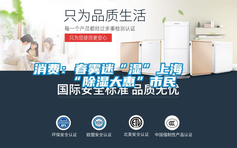 消費(fèi):春霧迷“濕”上海 “除濕大惠”市民