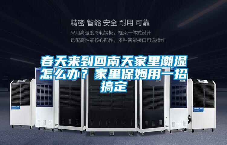 春天來到回南天家里潮濕怎么辦？家里保姆用一招搞定
