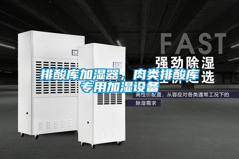 排酸庫加濕器，肉類排酸庫專用加濕設備