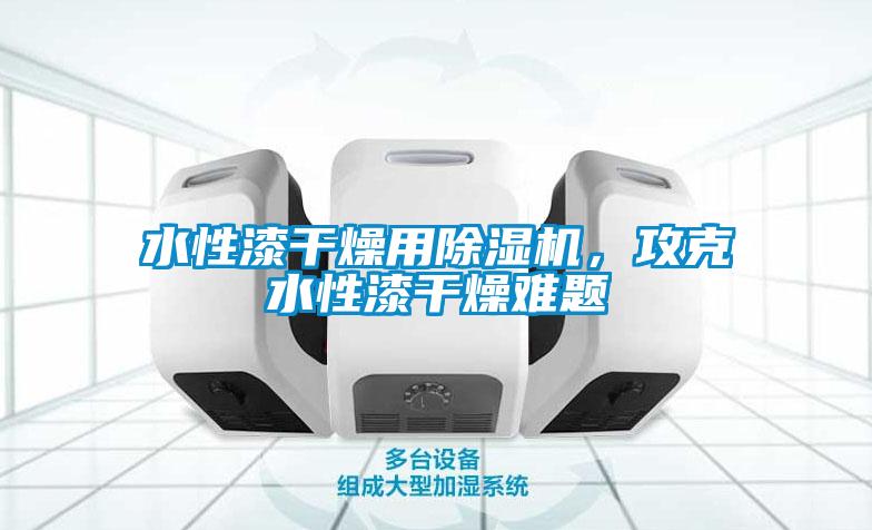 水性漆干燥用除濕機，攻克水性漆干燥難題