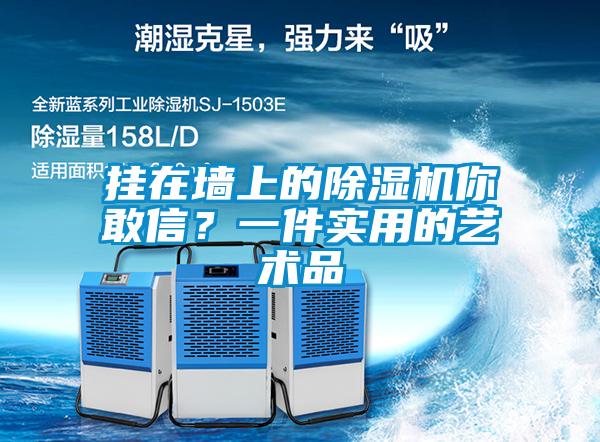 掛在墻上的除濕機(jī)你敢信？一件實(shí)用的藝術(shù)品