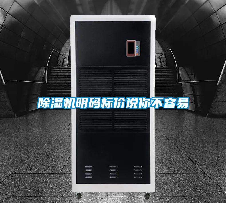 除濕機(jī)明碼標(biāo)價(jià)說(shuō)你不容易