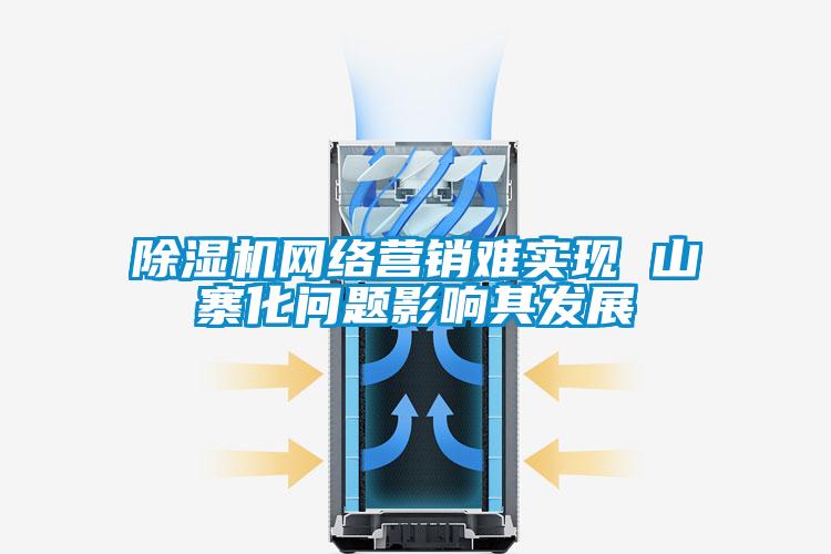 除濕機(jī)網(wǎng)絡(luò)營銷難實(shí)現(xiàn) 山寨化問題影響其發(fā)展