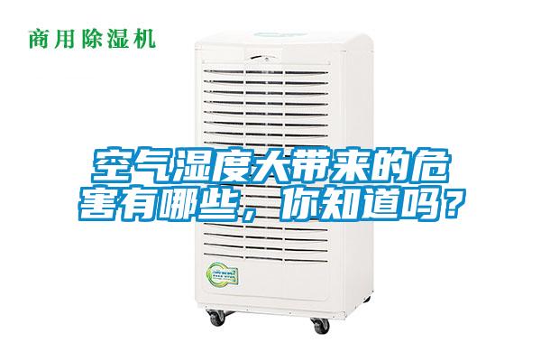 空氣濕度大帶來的危害有哪些，你知道嗎？