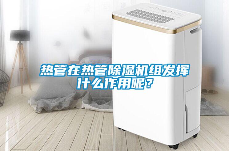 熱管在熱管除濕機(jī)組發(fā)揮什么作用呢？