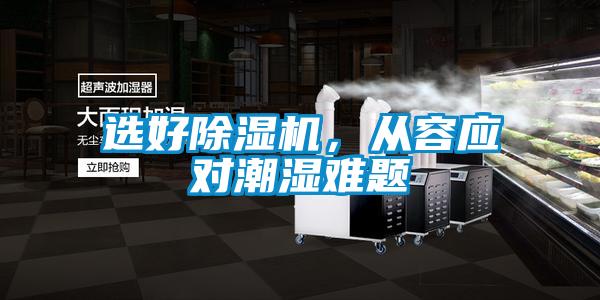 選好除濕機,從容應對潮濕難題
