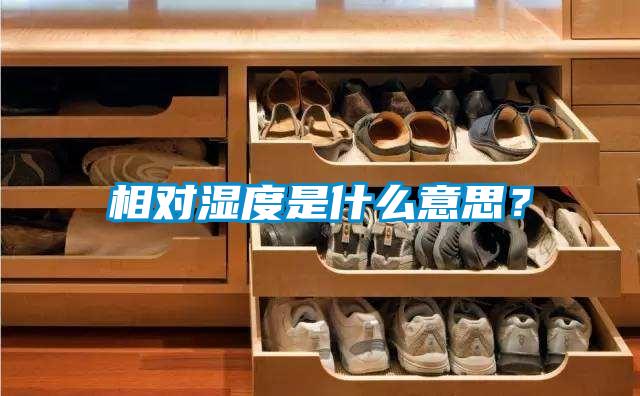 相對(duì)濕度是什么意思？