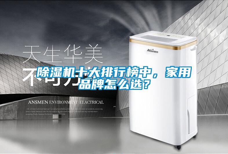 除濕機(jī)十大排行榜中，家用品牌怎么選？