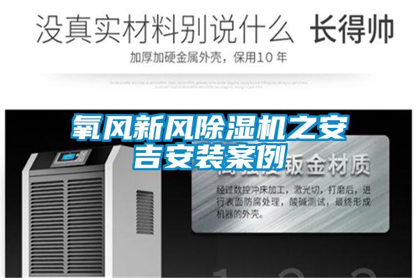 氧風(fēng)新風(fēng)除濕機之安吉安裝案例