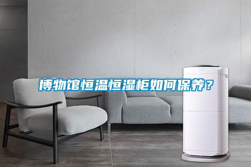 博物館恒溫恒濕柜如何保養(yǎng)?
