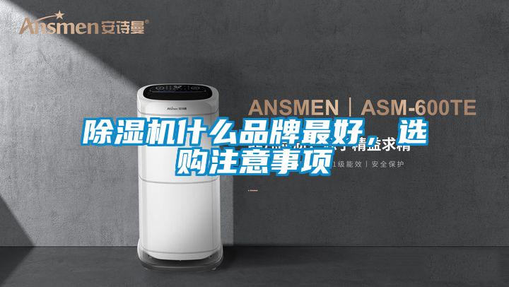 除濕機什么品牌最好，選購注意事項