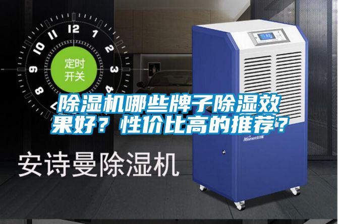 除濕機(jī)哪些牌子除濕效果好？性價(jià)比高的推薦？