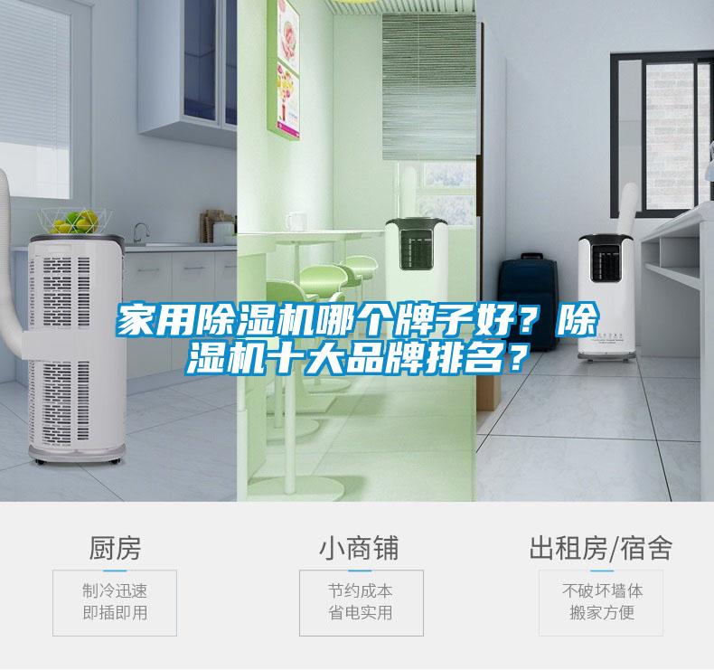 家用除濕機哪個牌子好？除濕機十大品牌排名？