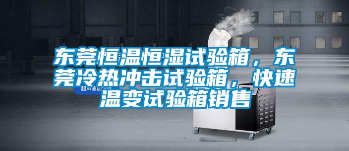 東莞恒溫恒濕試驗(yàn)箱，東莞冷熱沖擊試驗(yàn)箱，快速溫變?cè)囼?yàn)箱銷售