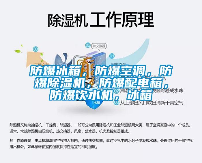 防爆冰箱，防爆空調，防爆除濕機，防爆配電箱，防爆飲水機，冰箱