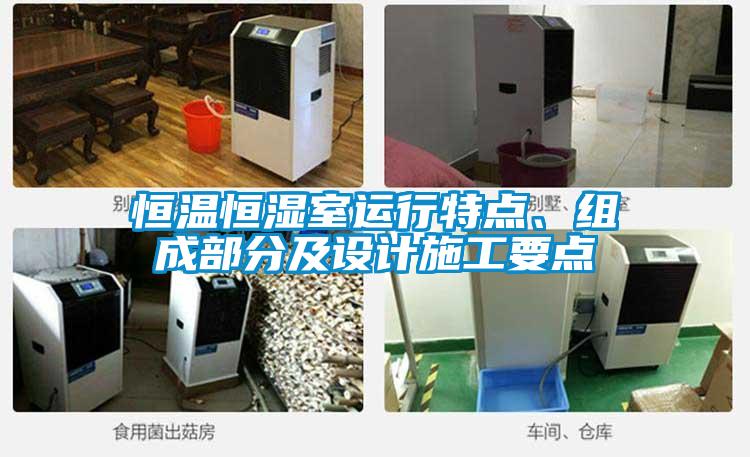 恒溫恒濕室運(yùn)行特點(diǎn)、組成部分及設(shè)計(jì)施工要點(diǎn)