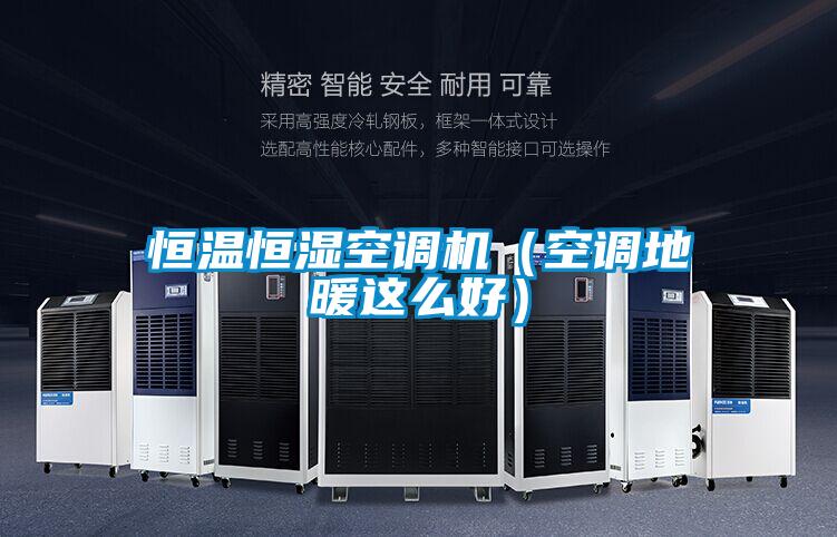 恒溫恒濕空調(diào)機(jī)(空調(diào)地暖這么好)