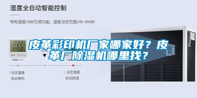 皮革彩印機廠家哪家好？皮革廠除濕機哪里找？