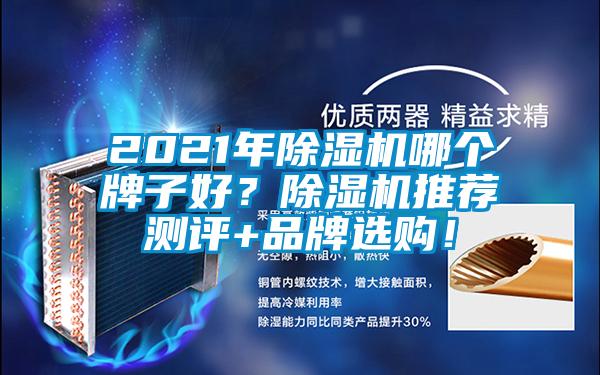 2021年除濕機哪個牌子好？除濕機推薦測評+品牌選購！