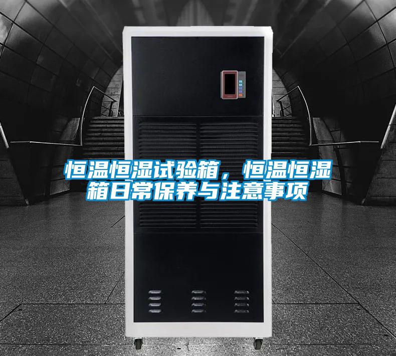 恒溫恒濕試驗(yàn)箱，恒溫恒濕箱日常保養(yǎng)與注意事項(xiàng)