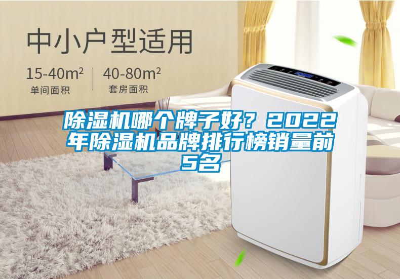 除濕機哪個牌子好？2022年除濕機品牌排行榜銷量前5名