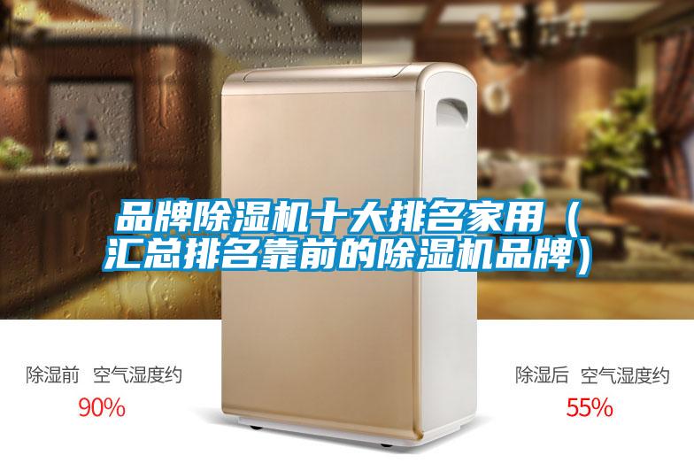 品牌除濕機(jī)十大排名家用(匯總排名靠前的除濕機(jī)品牌)