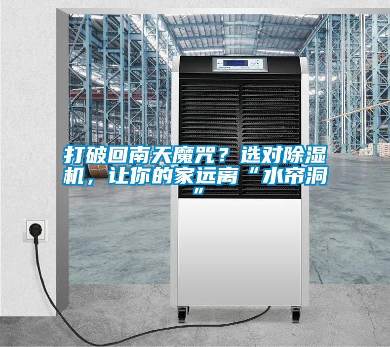打破回南天魔咒？選對除濕機，讓你的家遠離“水簾洞”