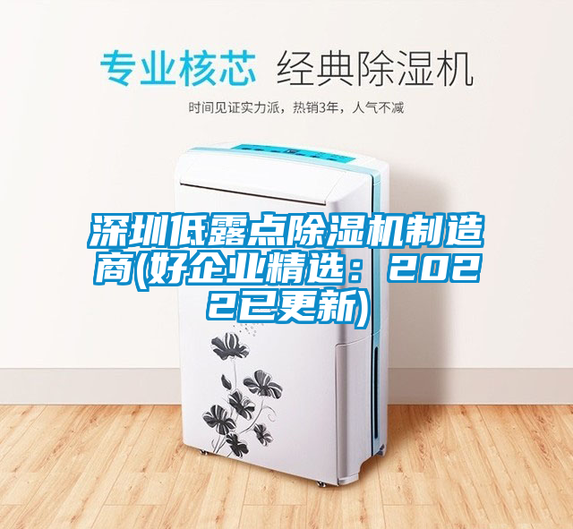 深圳低露點(diǎn)除濕機(jī)制造商(好企業(yè)精選:2022已更新)