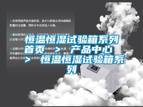 恒溫恒濕試驗(yàn)箱系列首頁(yè) ＞ 產(chǎn)品中心 ＞ 恒溫恒濕試驗(yàn)箱系列
