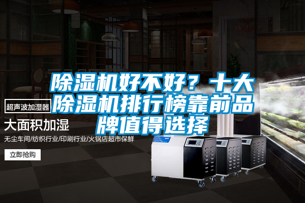 除濕機(jī)好不好？十大除濕機(jī)排行榜靠前品牌值得選擇