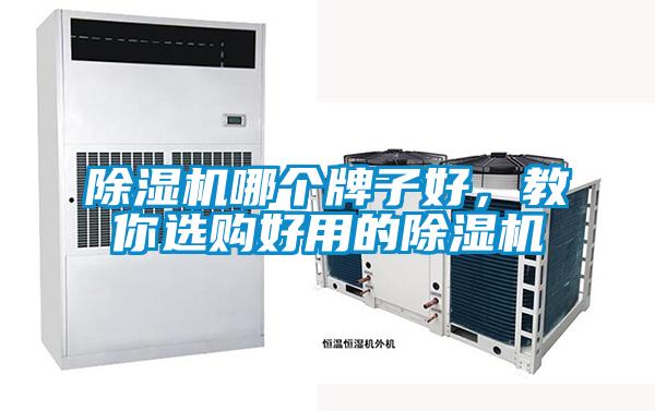 除濕機哪個牌子好，教你選購好用的除濕機