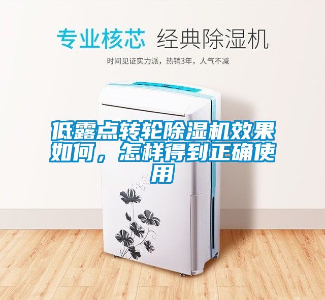 低露點(diǎn)轉(zhuǎn)輪除濕機(jī)效果如何，怎樣得到正確使用