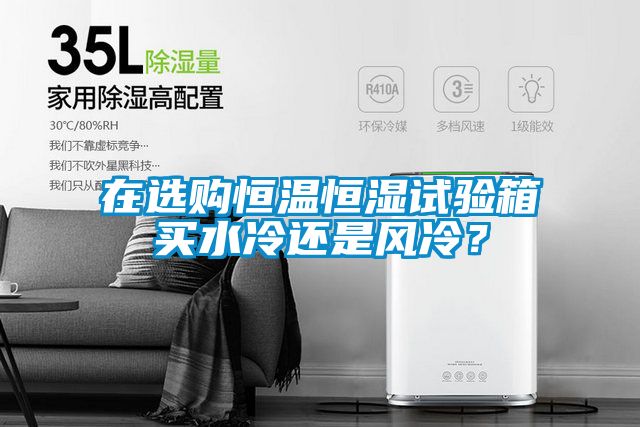 在選購恒溫恒濕試驗(yàn)箱買水冷還是風(fēng)冷？