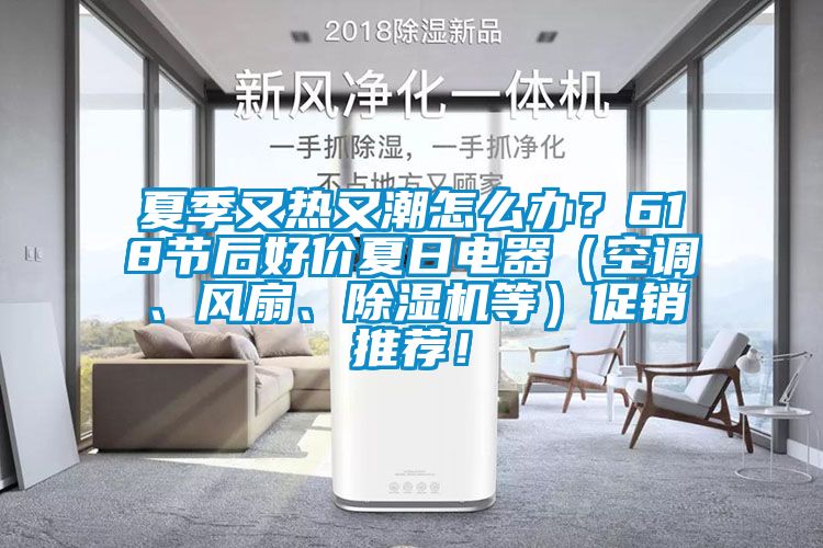 夏季又熱又潮怎么辦？618節(jié)后好價夏日電器（空調(diào)、風(fēng)扇、除濕機等）促銷推薦！