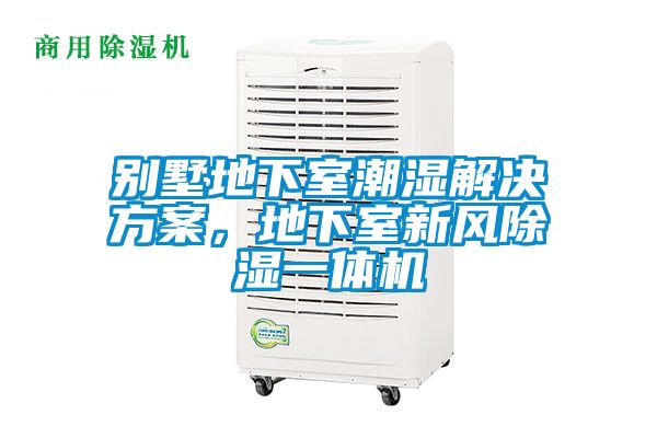 別墅地下室潮濕解決方案，地下室新風(fēng)除濕一體機