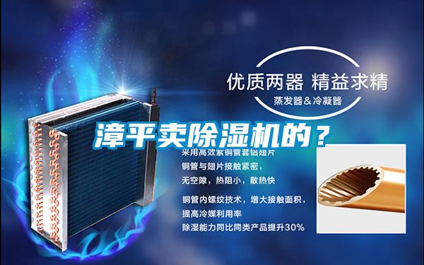 漳平賣除濕機(jī)的？