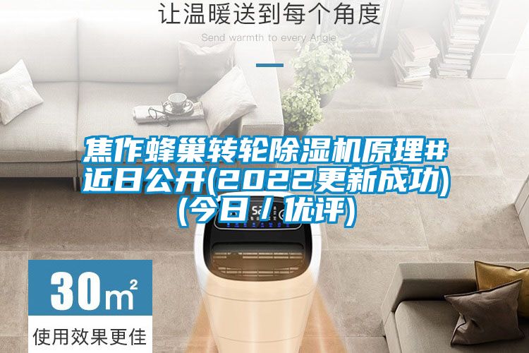 焦作蜂巢轉(zhuǎn)輪除濕機(jī)原理#近日公開(2022更新成功)(今日/優(yōu)評(píng))